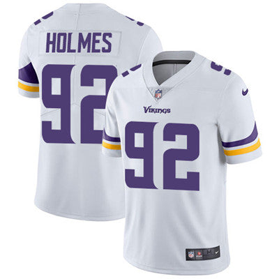 Nike Minnesota Vikings 92 Jalyn Holmes White Mens Stitched Nfl Vapor Untouchable Limited Jersey