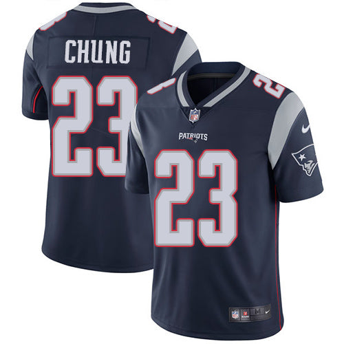 Nike New England Patriots 23 Patrick Chung Navy Blue Team Color Mens Stitched Nfl Vapor Untouchable Limited Jersey