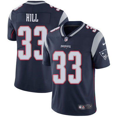 Nike New England Patriots 33 Jeremy Hill Navy Blue Team Color Mens Stitched Nfl Vapor Untouchable Limited Jersey