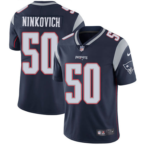 Nike New England Patriots 50 Rob Ninkovich Navy Blue Team Color Mens Stitched Nfl Vapor Untouchable Limited Jersey