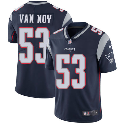 Nike New England Patriots 53 Kyle Van Noy Navy Blue Team Color Mens Stitched Nfl Vapor Untouchable Limited Jersey