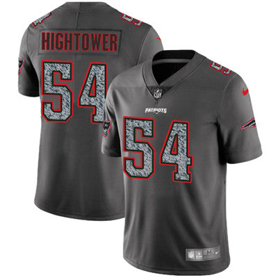 Nike New England Patriots 54 Donta Hightower Gray Static Mens Nfl Vapor Untouchable Game Jersey