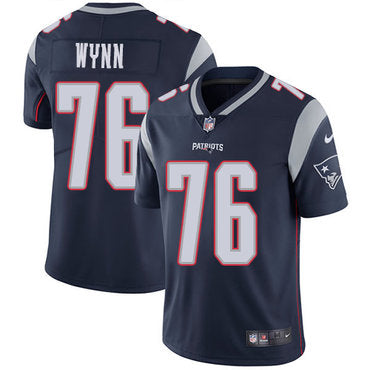 Nike New England Patriots 76 Isaiah Wynn Navy Blue Team Color Mens Stitched Nfl Vapor Untouchable Limited Jersey