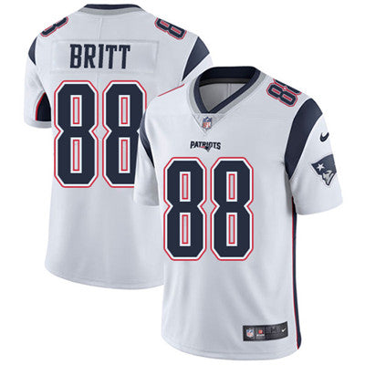Nike New England Patriots 88 Kenny Britt White Mens Stitched Nfl Vapor Untouchable Limited Jersey