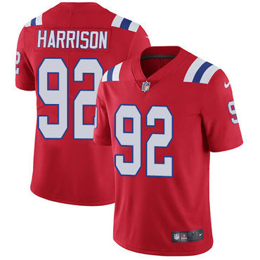 Nike New England Patriots 92 James Harrison Red Alternate Stitched Nfl Vapor Untouchable Limited Jersey