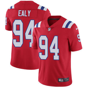 Nike New England Patriots 94 Kony Ealy Red Alternate Mens Stitched Nfl Vapor Untouchable Limited Jersey