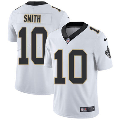 Nike New Orleans Saints 10 Trequan Smith White Mens Stitched Nfl Vapor Untouchable Limited Jersey