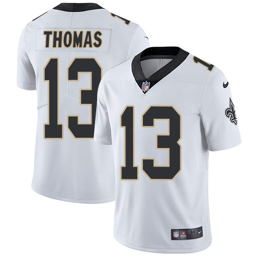 Nike New Orleans Saints 13 Michael Thomas White Mens Stitched Nfl Vapor Untouchable Limited Jersey