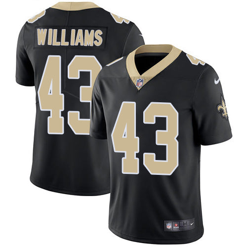 Nike New Orleans Saints 43 Marcus Williams Black Team Color Mens Stitched Nfl Vapor Untouchable Limited Jersey