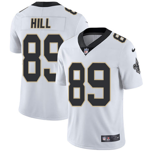 Nike New Orleans Saints 89 Josh Hill White Mens Stitched Nfl Vapor Untouchable Limited Jersey