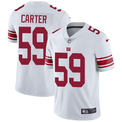 Nike New York Giants 59 Lorenzo Carter White Mens Stitched Nfl Vapor Untouchable Limited Jersey