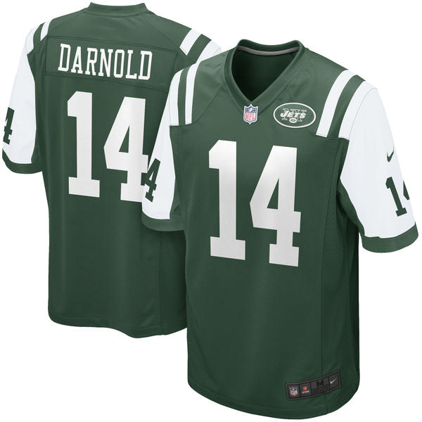 Nike New York Jets 14 Sam Darnold Green 2018 Nfl Draft Pick Elite Jersey