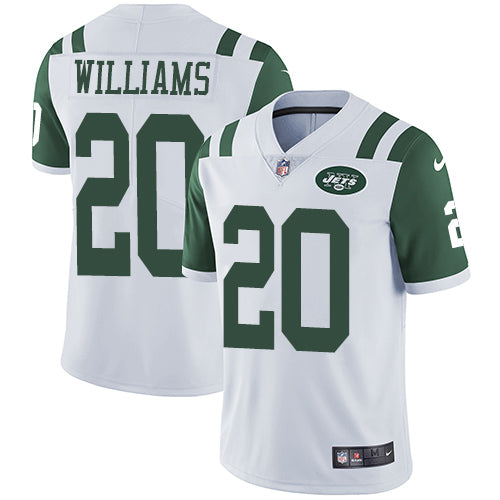 Nike New York Jets 20 Marcus Williams White Mens Stitched Nfl Vapor Untouchable Limited Jersey