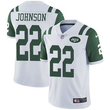 Nike New York Jets 22 Trumaine Johnson White Mens Stitched Nfl Vapor Untouchable Limited Jersey