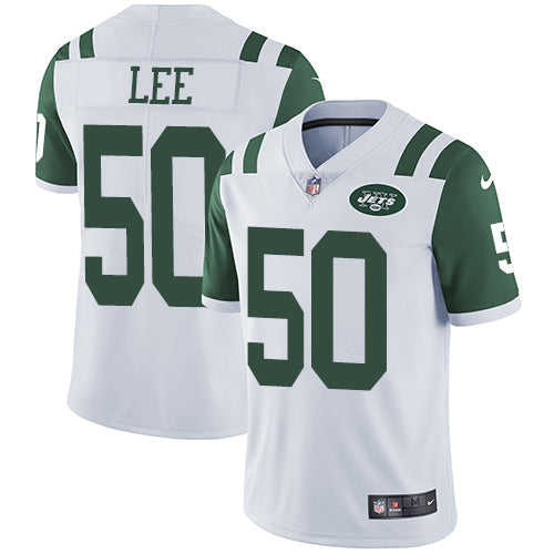 Nike New York Jets 50 Darron Lee White Mens Stitched Nfl Vapor Untouchable Limited Jersey