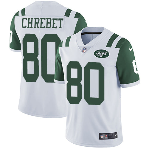Nike New York Jets 80 Wayne Chrebet White Mens Stitched Nfl Vapor Untouchable Limited Jersey