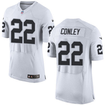Nike Oakland Raiders 22 Gareon Conley White Mens Stitched Nfl New Elite Jersey
