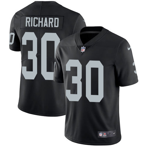 Nike Oakland Raiders 30 Jalen Richard Black Team Color Mens Stitched Nfl Vapor Untouchable Limited Jersey