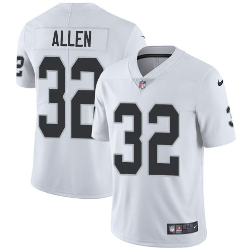 Nike Oakland Raiders 32 Marcus Allen White Mens Stitched Nfl Vapor Untouchable Limited Jersey