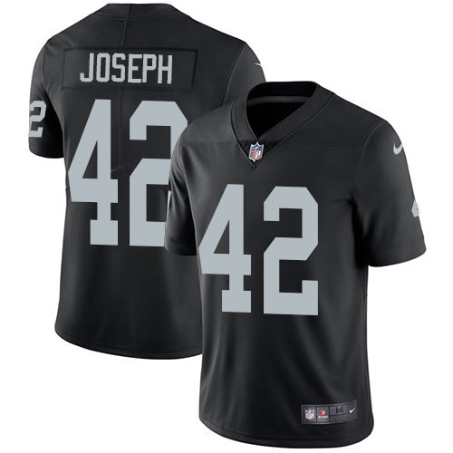 Nike Oakland Raiders 42 Karl Joseph Black Team Color Mens Stitched Nfl Vapor Untouchable Limited Jersey