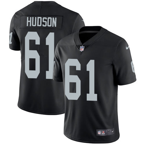 Nike Oakland Raiders 61 Rodney Hudson Black Team Color Mens Stitched Nfl Vapor Untouchable Limited Jersey
