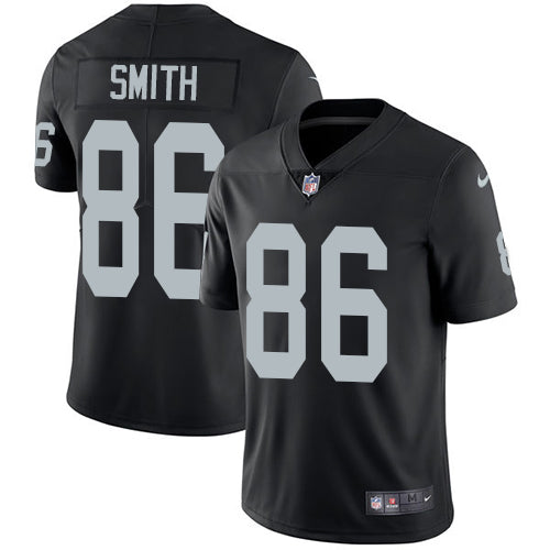 Nike Oakland Raiders 86 Lee Smith Black Team Color Mens Stitched Nfl Vapor Untouchable Limited Jersey