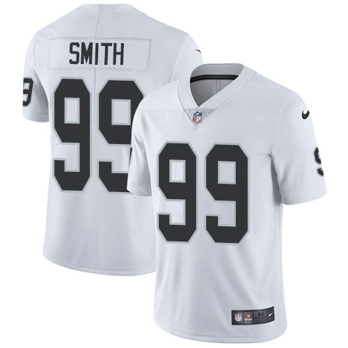 Nike Oakland Raiders 99 Aldon Smith White Mens Stitched Nfl Vapor Untouchable Limited Jersey