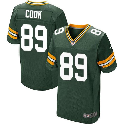 Nike Packers 89 Jared Cook Green Team Color Mens Stitched Nfl Elite Jersey
