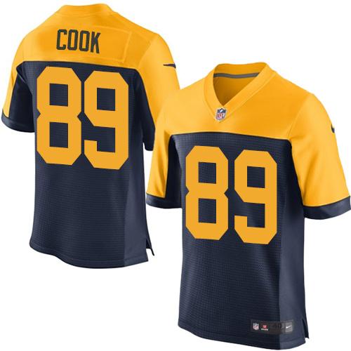 Nike Packers 89 Jared Cook Navy Blue Alternate Mens Stitched Nfl New Elite Jersey