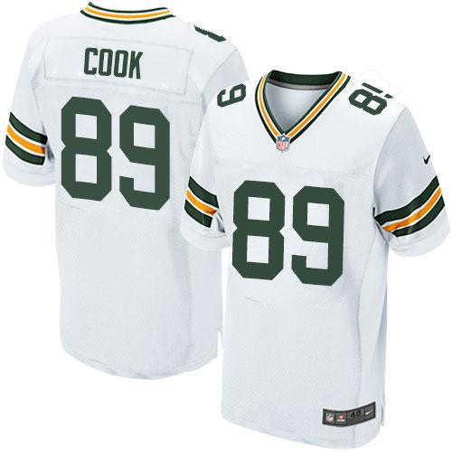 Nike Packers 89 Jared Cook White Mens Stitched Nfl Elite Jersey