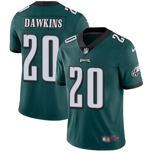 Nike Philadelphia Eagles 20 Brian Dawkins Midnight Green Team Color Mens Stitched Nfl Vapor Untouchable Limited Jersey