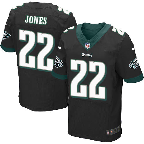 Nike Philadelphia Eagles 22 Sidney Jones Black Alternate Mens Stitched Nfl New Elite Jersey