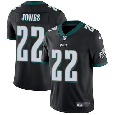 Nike Philadelphia Eagles 22 Sidney Jones Black Alternate Mens Stitched Nfl Vapor Untouchable Limited Jersey