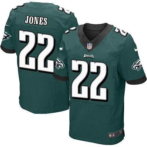 Nike Philadelphia Eagles 22 Sidney Jones Midnight Green Team Color Mens Stitched Nfl New Elite Jersey