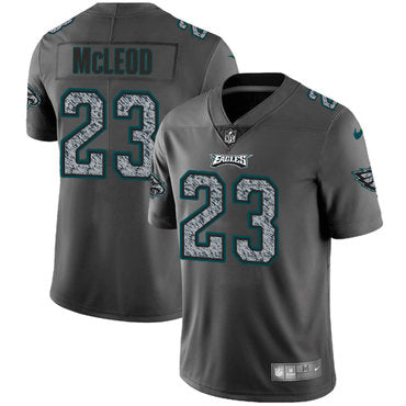 Nike Philadelphia Eagles 23 Rodney Mcleod Gray Static Mens Nfl Vapor Untouchable Game Jersey