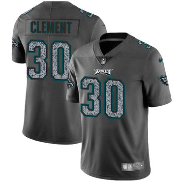 Nike Philadelphia Eagles 30 Corey Clement Gray Static Mens Nfl Vapor Untouchable Game Jersey