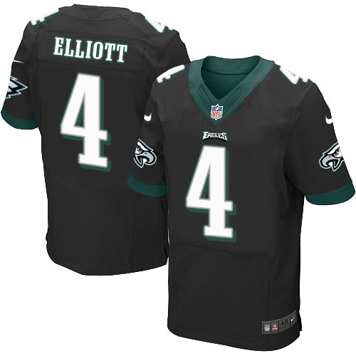 Nike Philadelphia Eagles 4 Jake Elliott Black Alternate Mens Stitched Nfl New Elite Jersey