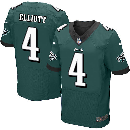 Nike Philadelphia Eagles 4 Jake Elliott Midnight Green Team Color Mens Stitched Nfl New Elite Jersey