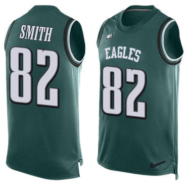 Nike Philadelphia Eagles 82 Torrey Smith Midnight Green Team Color Mens Stitched Nfl Limited Tank Top Jersey