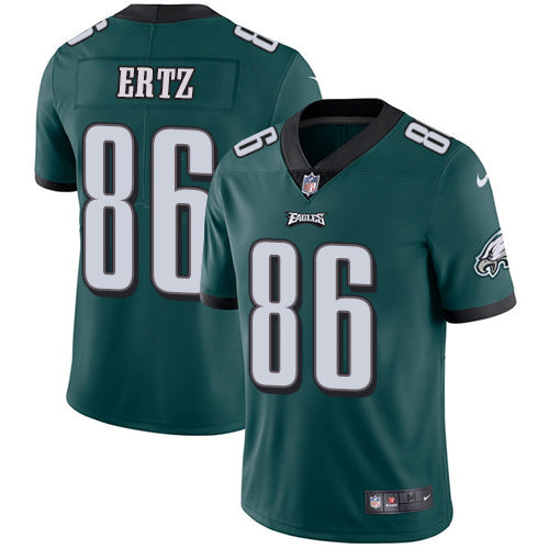 Nike Philadelphia Eagles 86 Zach Ertz Midnight Green Team Color Mens Stitched Nfl Vapor Untouchable Limited Jersey
