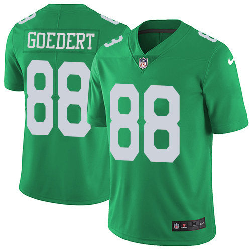 Nike Philadelphia Eagles 88 Dallas Goedert Green Stitched Nfl Limited Rush Jersey