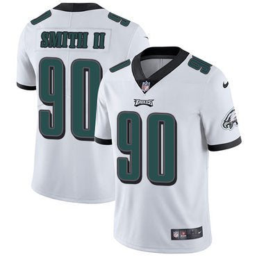 Nike Philadelphia Eagles 90 Marcus Smith Ii White Mens Stitched Nfl Vapor Untouchable Limited Jersey
