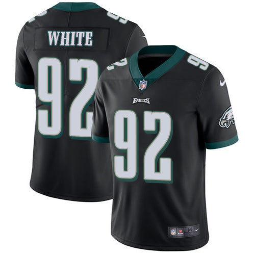 Nike Philadelphia Eagles 92 Reggie White Black Alternate Mens Stitched Nfl Vapor Untouchable Limited Jersey