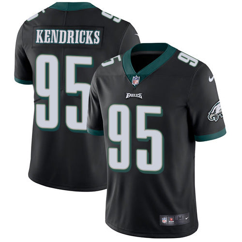 Nike Philadelphia Eagles 95 Mychal Kendricks Black Alternate Mens Stitched Nfl Vapor Untouchable Limited Jersey