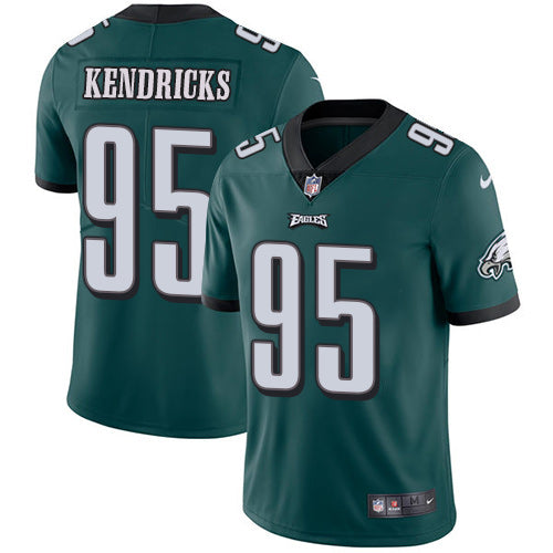 Nike Philadelphia Eagles 95 Mychal Kendricks Midnight Green Team Color Mens Stitched Nfl Vapor Untouchable Limited Jersey