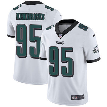 Nike Philadelphia Eagles 95 Mychal Kendricks White Mens Stitched Nfl Vapor Untouchable Limited Jersey
