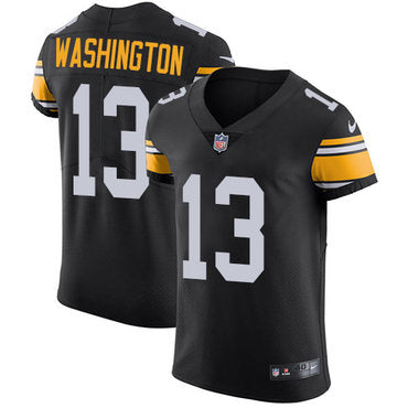 Nike Pittsburgh Steelers 13 James Washington Black Team Color Mens Stitched Nfl Vapor Untouchable Elite Jersey