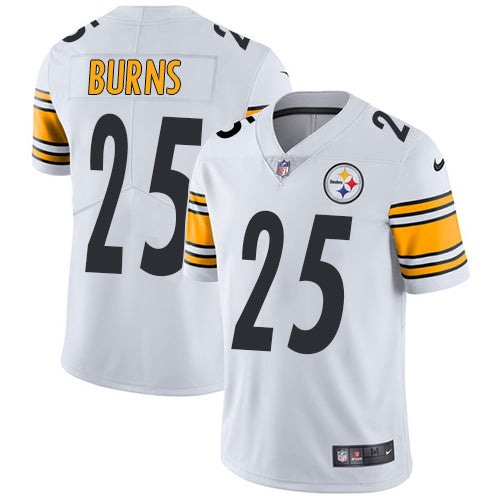 Nike Pittsburgh Steelers 25 Artie Burns White Mens Stitched Nfl Vapor Untouchable Limited Jersey