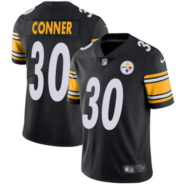 Nike Pittsburgh Steelers 30 James Conner Black Team Color Mens Stitched Nfl Vapor Untouchable Limited Jersey