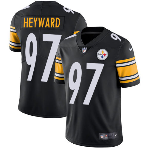 Nike Pittsburgh Steelers 97 Cameron Heyward Black Team Color Mens Stitched Nfl Vapor Untouchable Limited Jersey